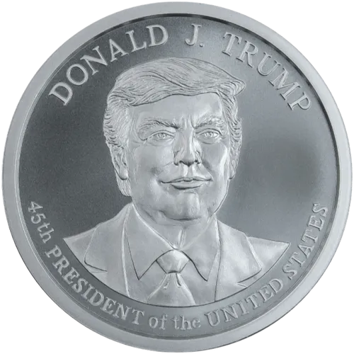 2 oz President Donald J. Trump Silver Round