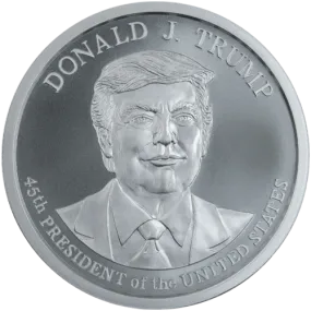 2 oz President Donald J. Trump Silver Round