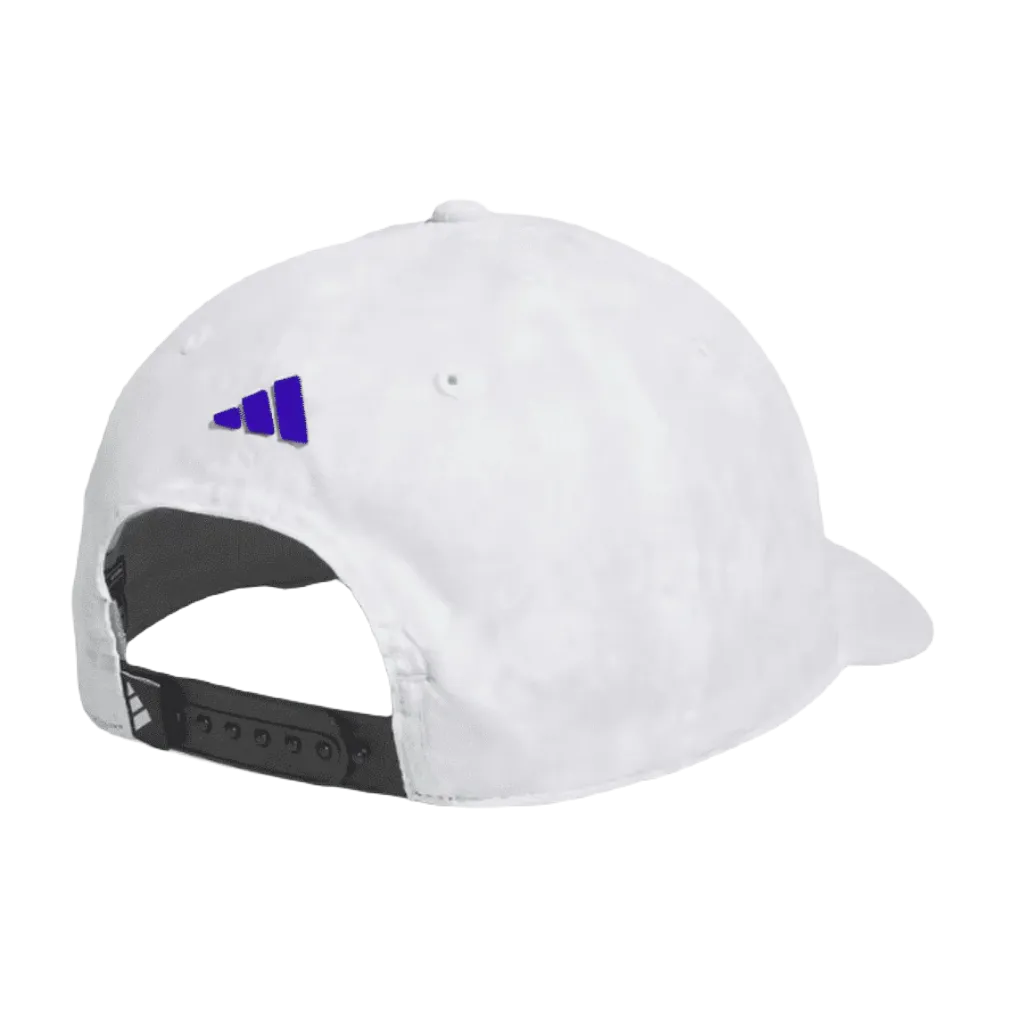 Adidas 3-Stripes Printed Tour Golf Hat - White