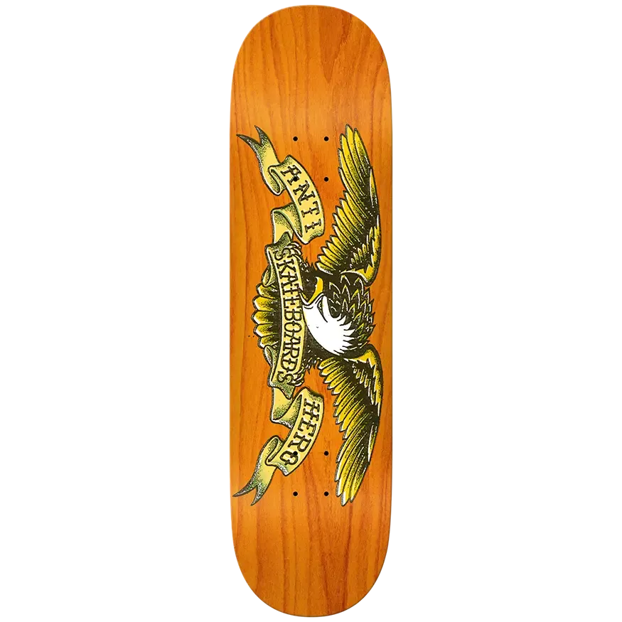 Anti Hero Skateboards Mis-Registered Eagle II Deck 8.75