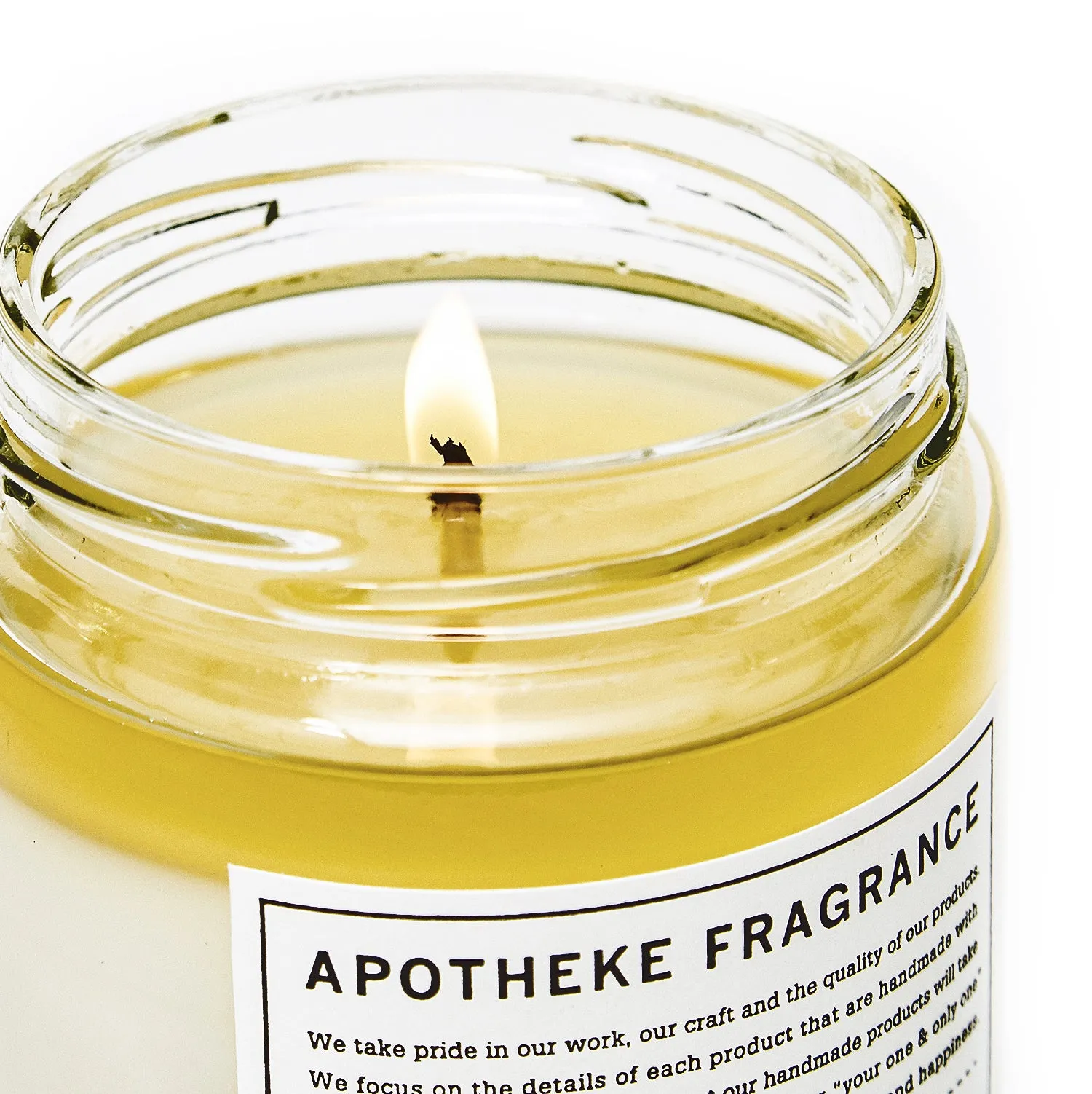 Apotheke Fragrance Glass Jar Candle "Facing East"