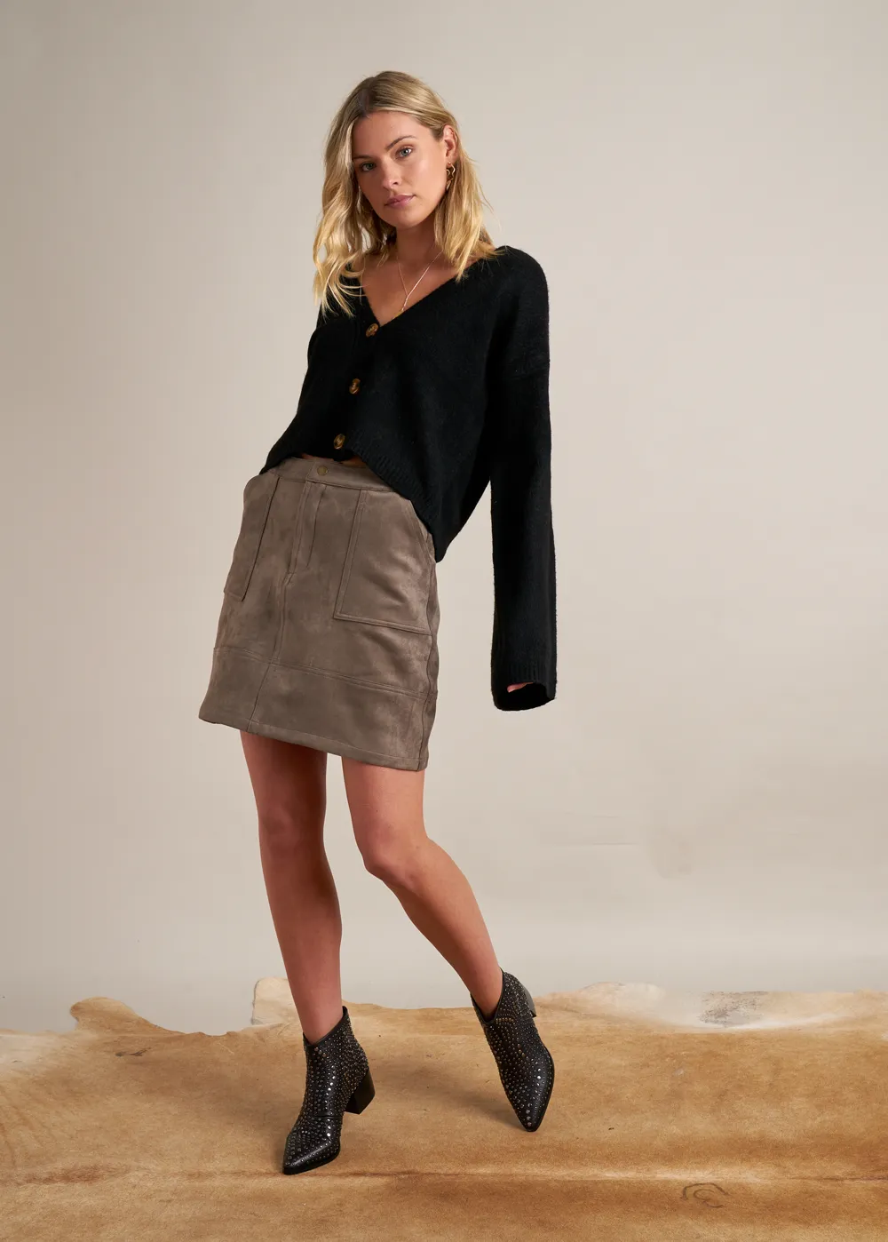 Arizona Skirt (Charcoal)