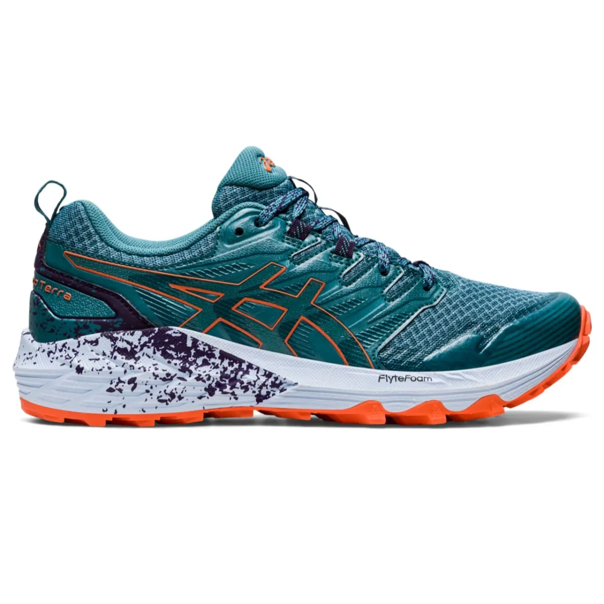 Asics Gel Trabuco Terra Women Misty Pine Nova Orange    