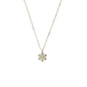 Bardot floral necklace