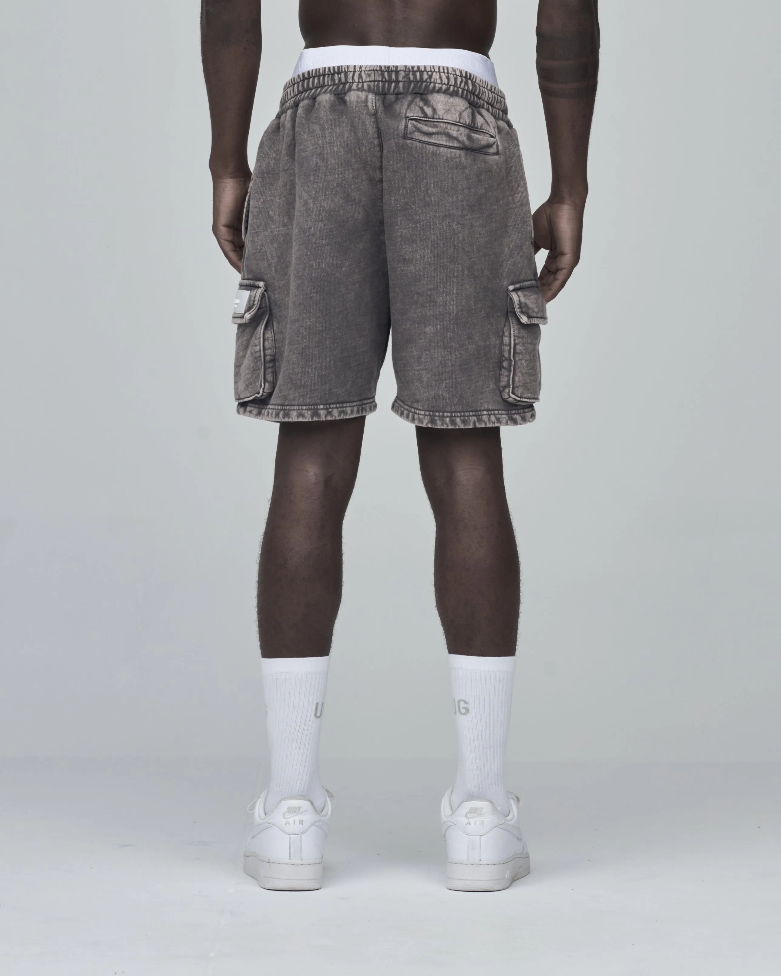 Basic Cargo Short Vintage Dark Gray