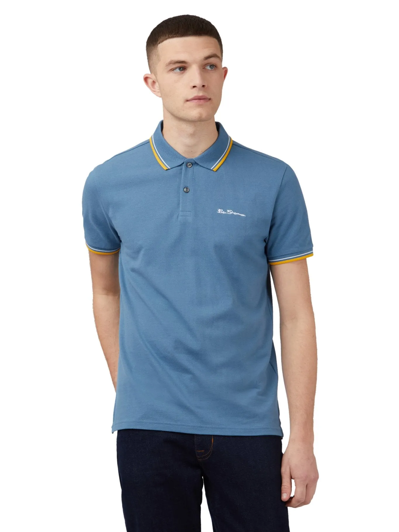 Ben Sherman Mens Polo T-Shirt 'Signature Polo'