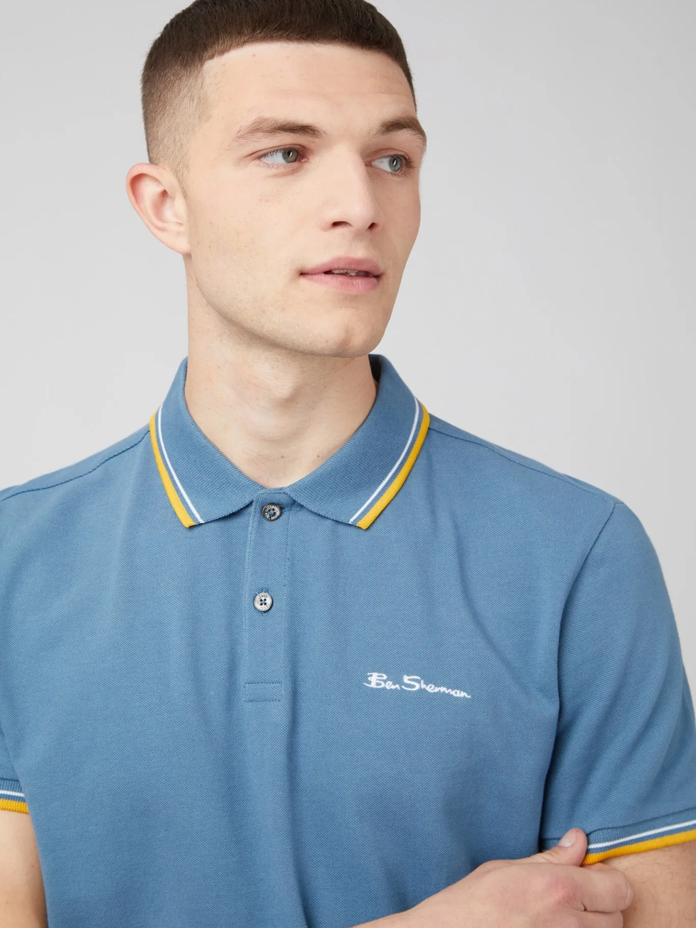 Ben Sherman Mens Polo T-Shirt 'Signature Polo'