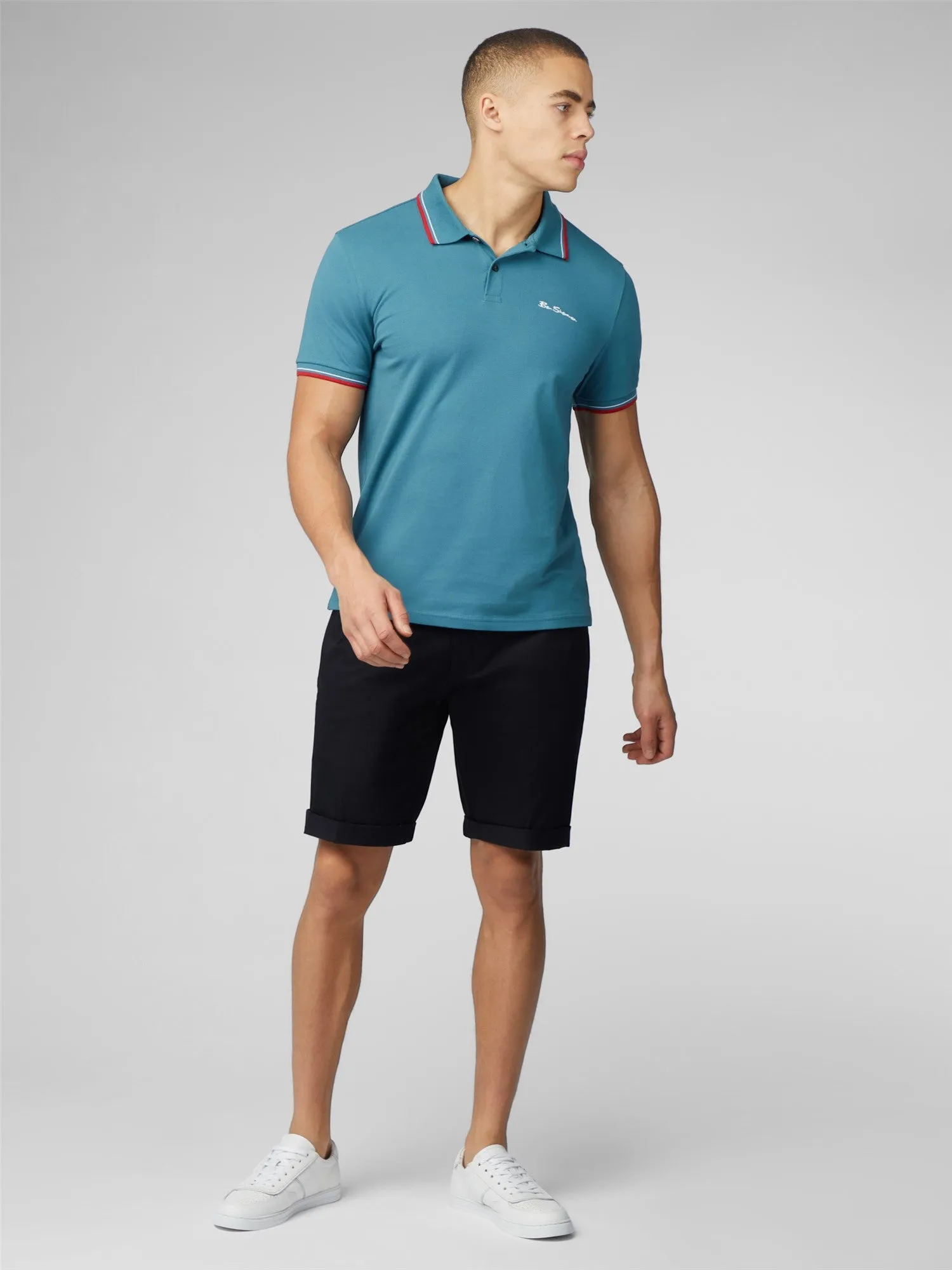 Ben Sherman Mens Polo T-Shirt 'Signature Polo'