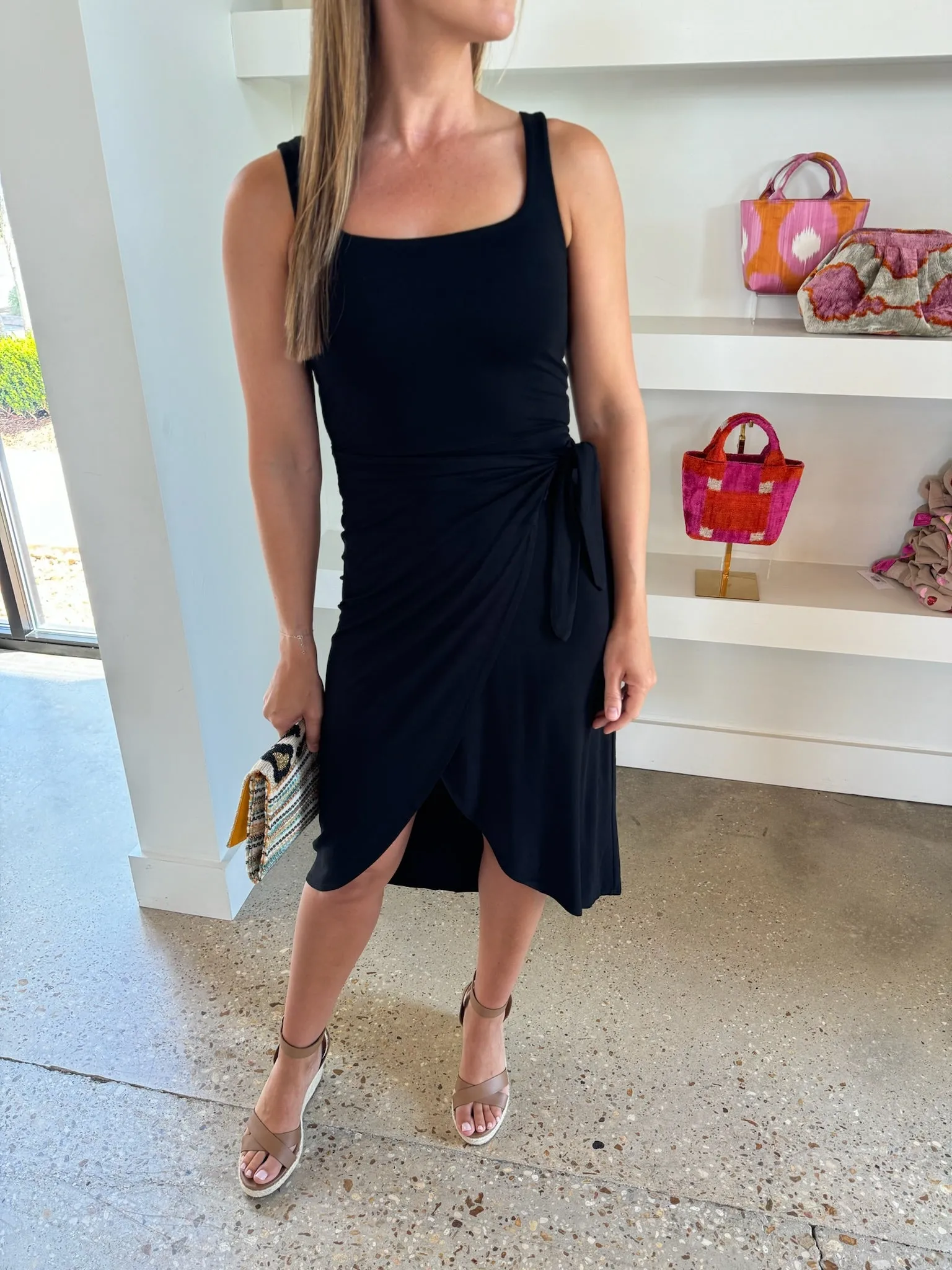 Black Rhea Dress