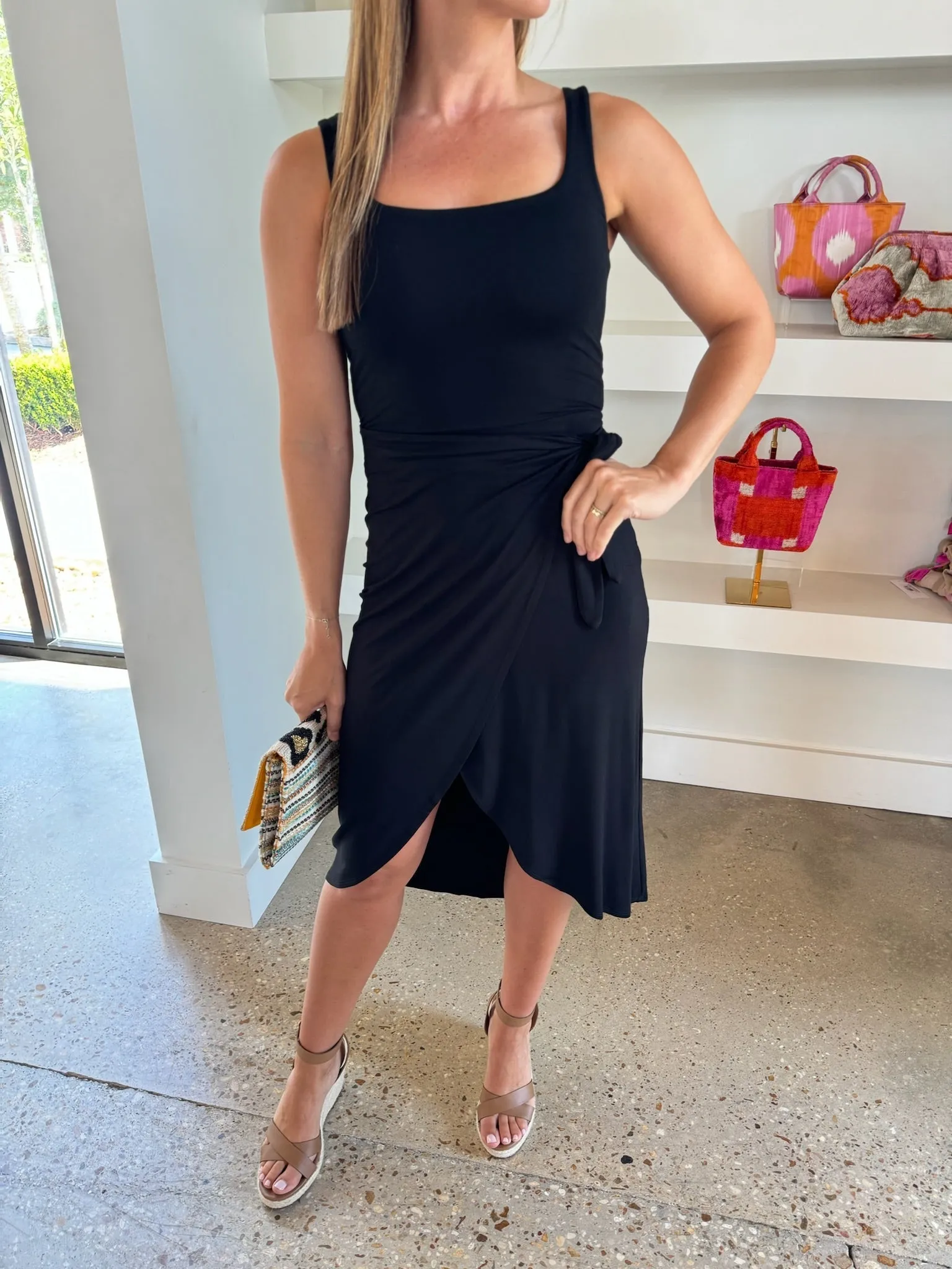 Black Rhea Dress