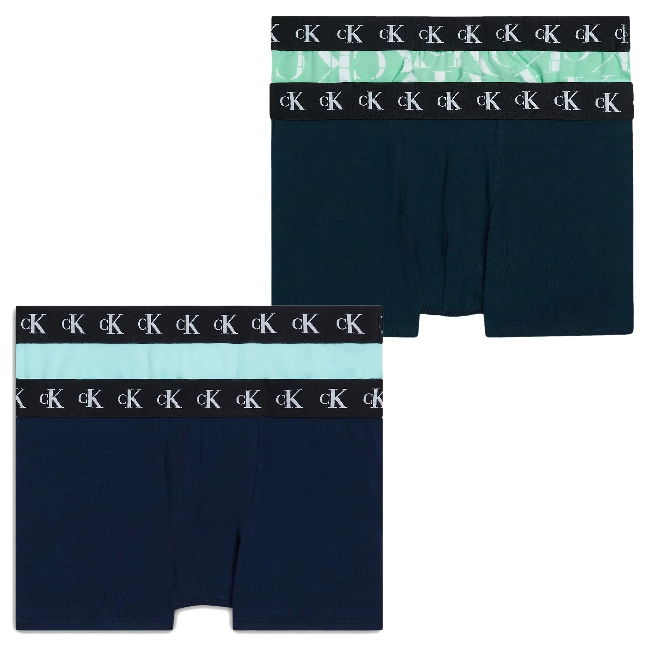 Calvin Klein Boys 'Ck Monogram' Boxer Shorts - 2 Pack