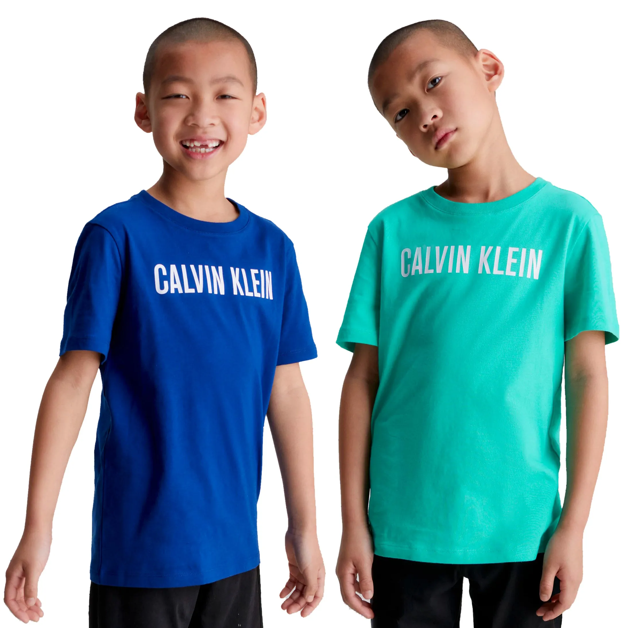 Calvin Klein Boys Intense Power T-Shirt - 2 Pack