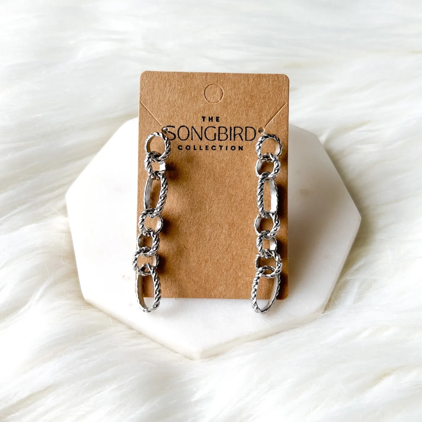 Charlotte Chain Link Earrings - LAST CHANCE!