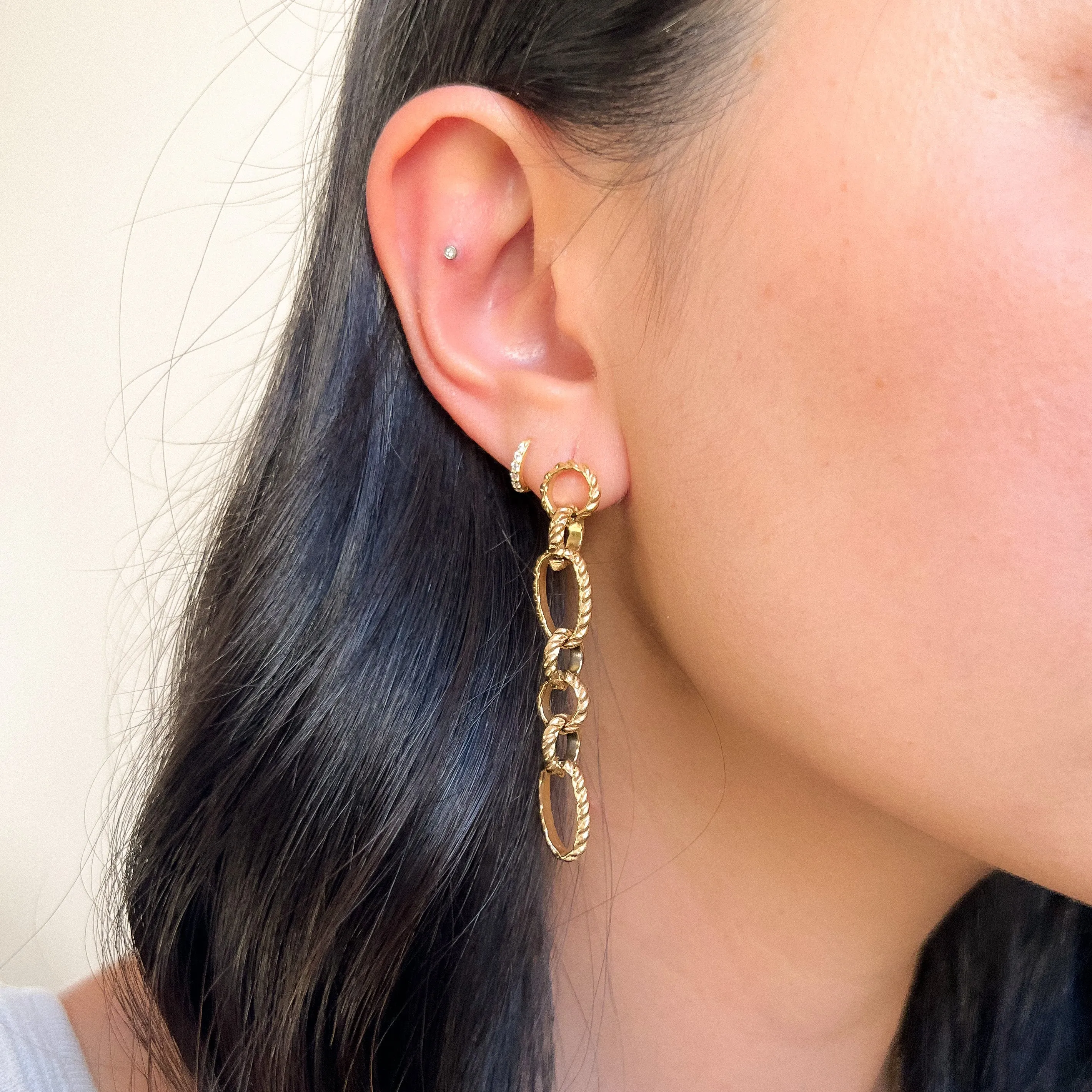 Charlotte Chain Link Earrings - LAST CHANCE!