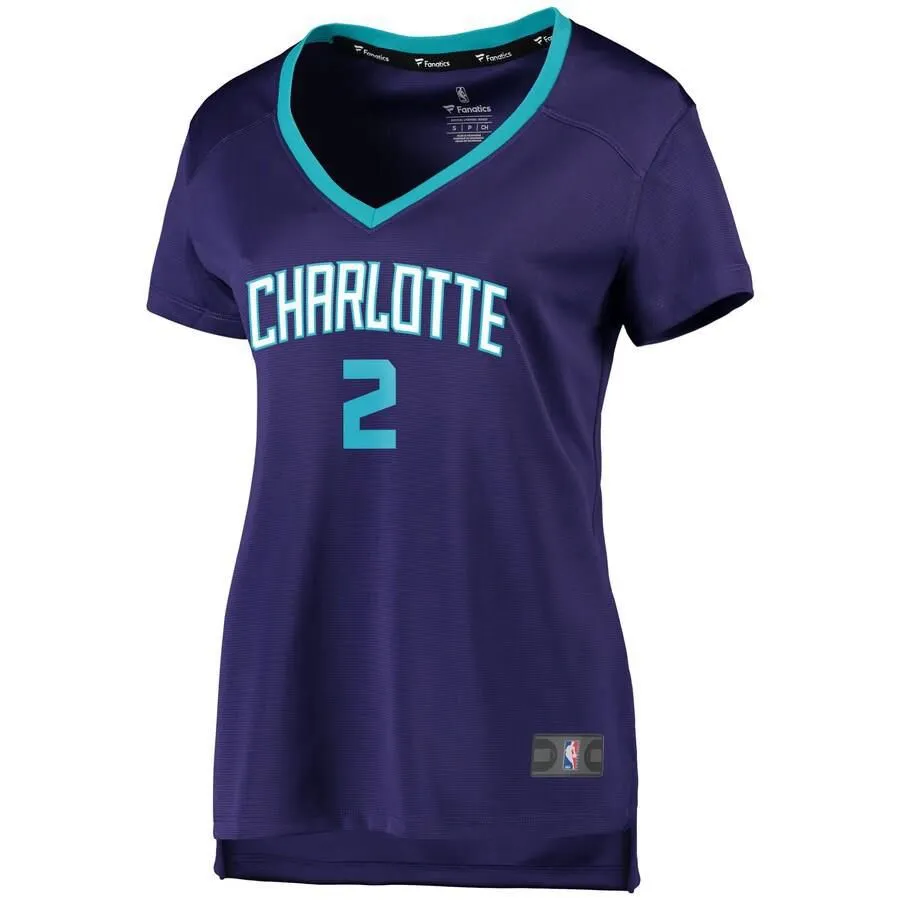 Charlotte Hornets Marvin Williams Fanatics Branded Replica Fast Break Player Statement Jersey Womens - Purple | Ireland N0620W9