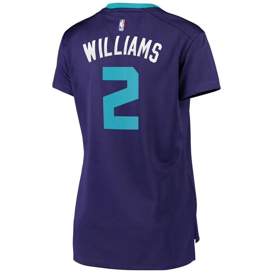 Charlotte Hornets Marvin Williams Fanatics Branded Replica Fast Break Player Statement Jersey Womens - Purple | Ireland N0620W9