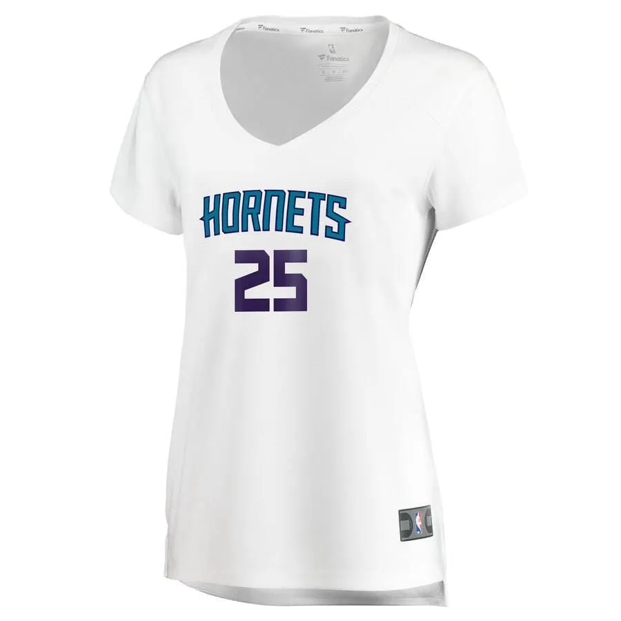 Charlotte Hornets PJ Washington Jr. Fanatics Branded Replica Fast Break Player Association Jersey Womens - White | Ireland J2170E1