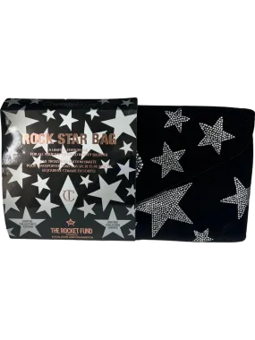 Charlotte Tilbury Black Star Pattern Rocket Makeup Bag