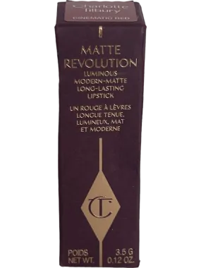 Charlotte Tilbury Matte Revolution Luminous Modern-Matte Lipstick Cinematic Red