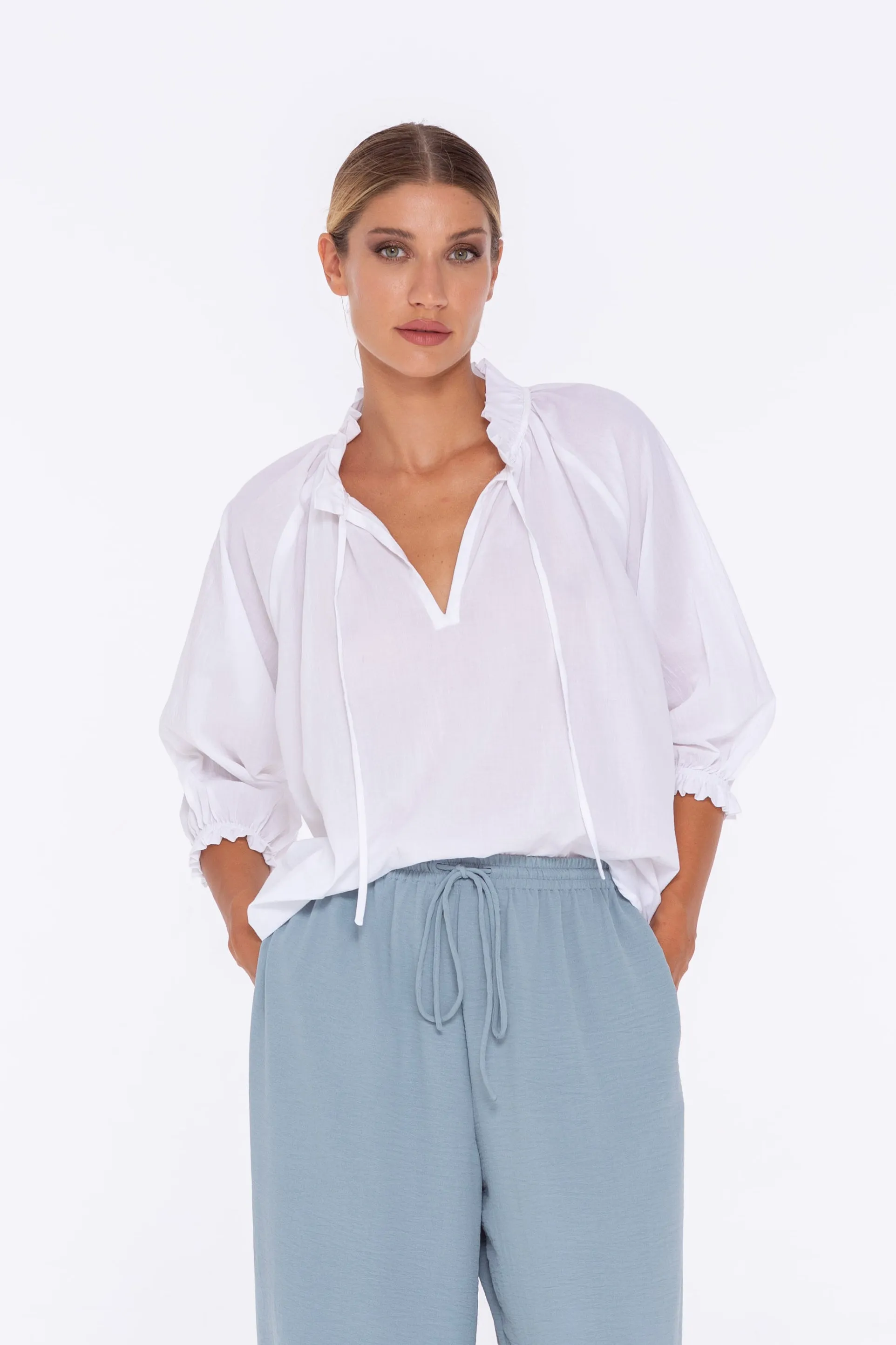 Charlotte Top - White