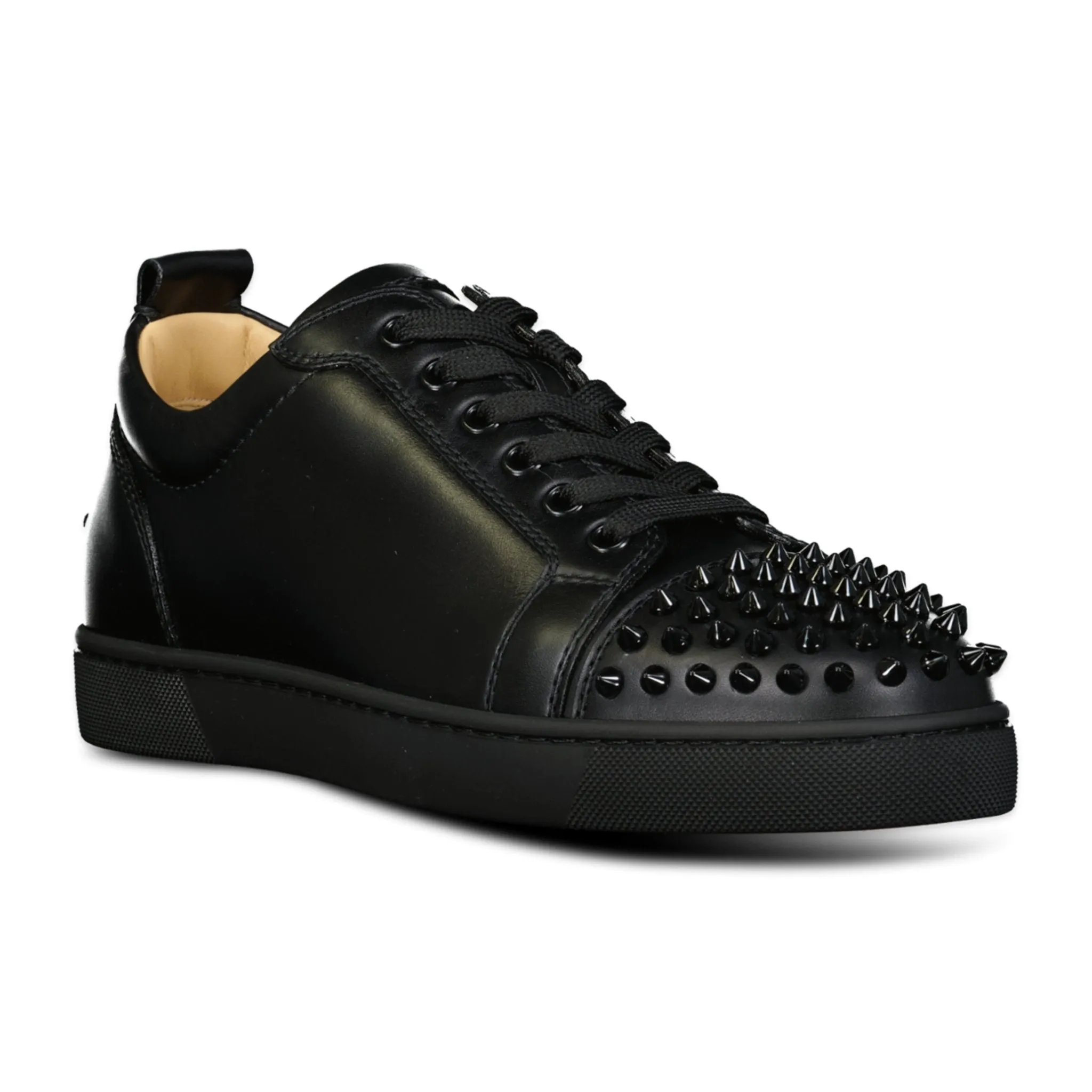 CHRISTIAN LOUBOUTIN JUNIOR SPIKES' SNEAKERS BLACK