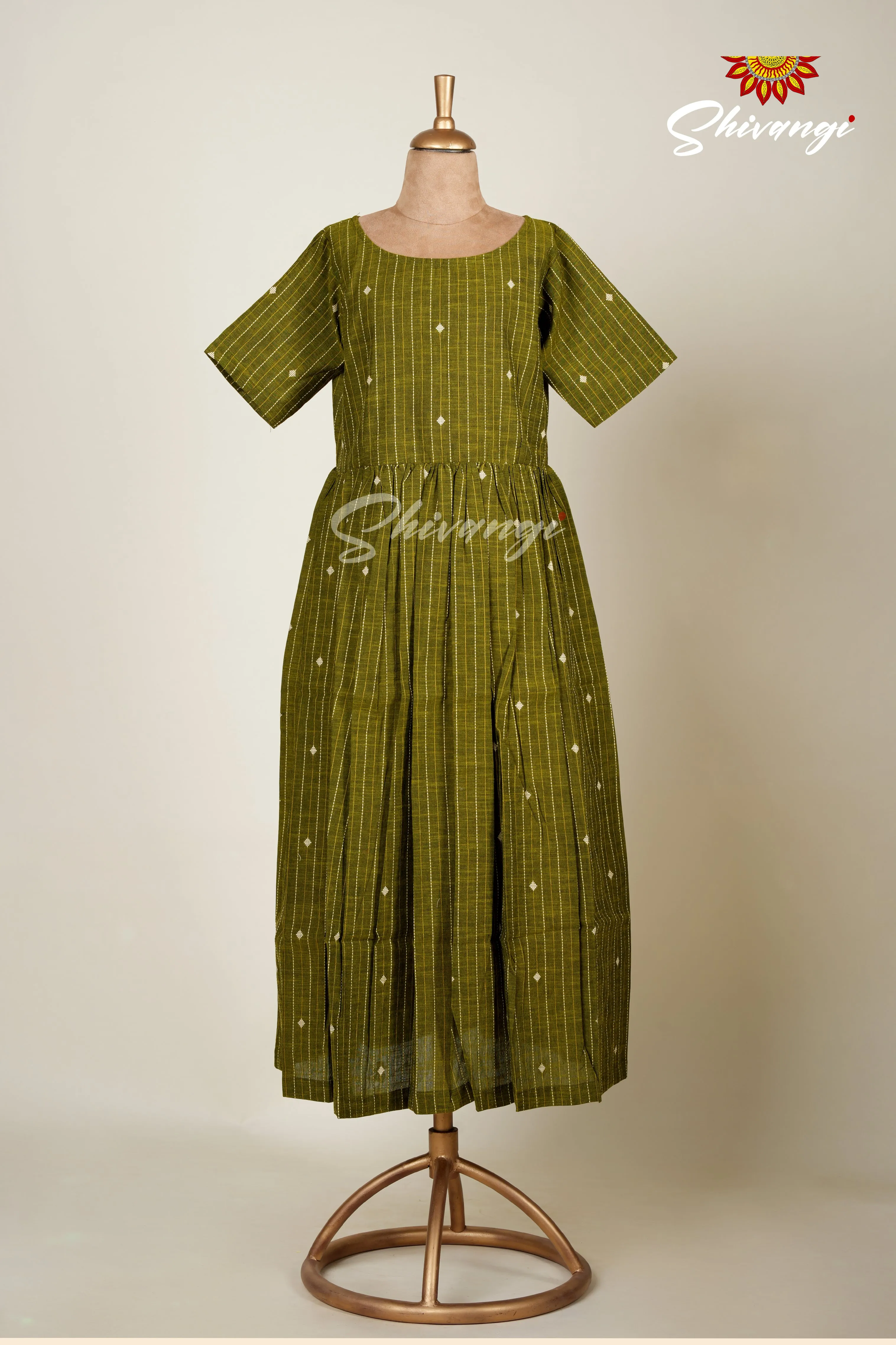 Cotton Diamond Long Frock -Summer Collection !!!