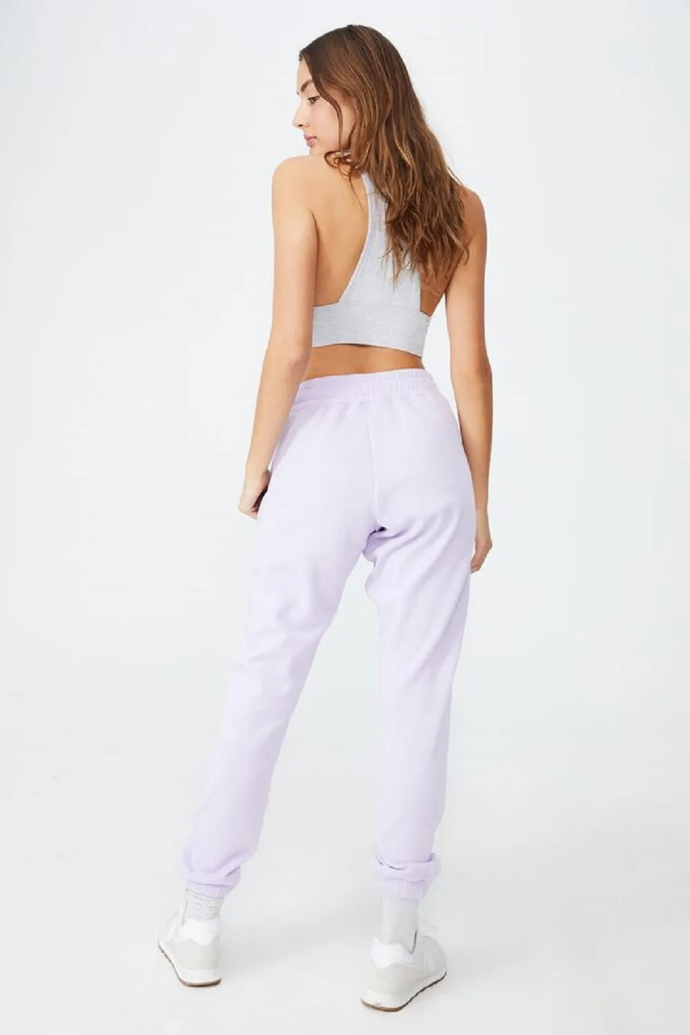 COTTON ON Women's Lifestyle Gym Track Pants,  Lilac Dream, S