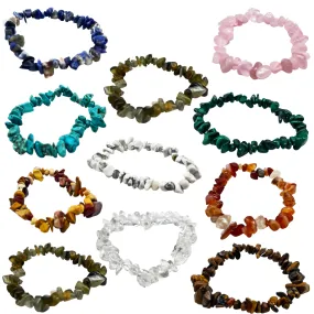 Crystal Chip Bracelets