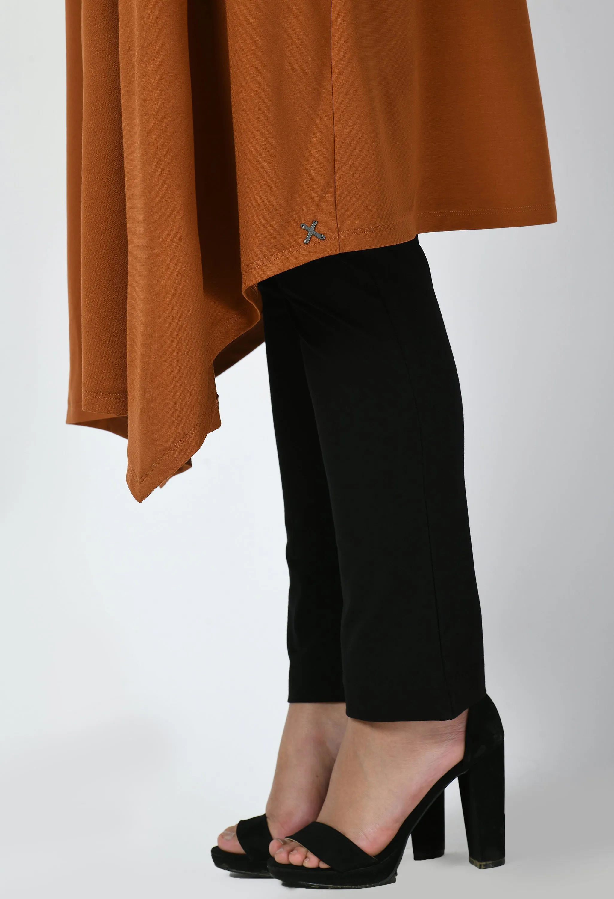 Exude Supreme Longline Shrug (Tan Brown)