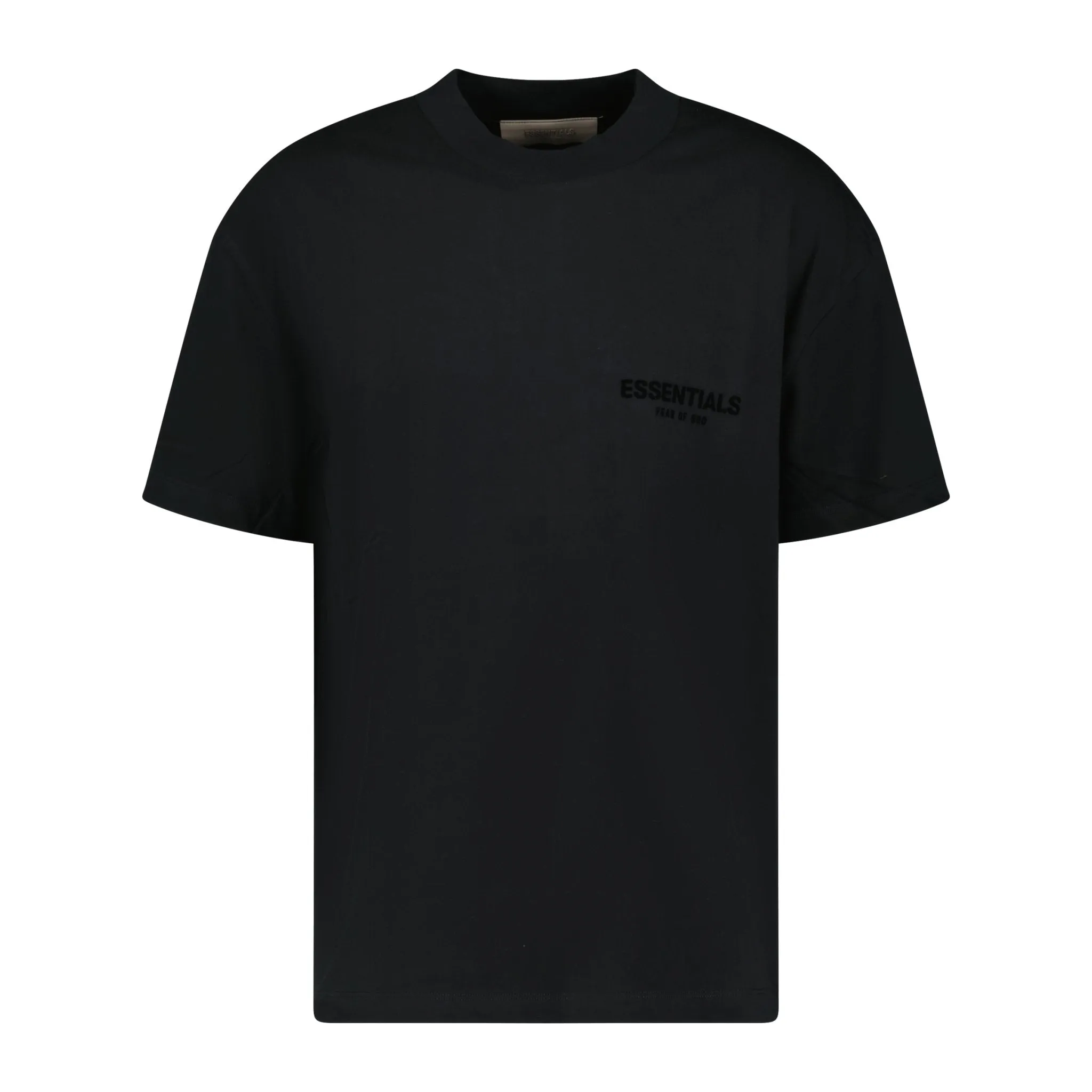 FEAR OF GOD ESSENTIALS ESSENTIALS T-SHIRT (STRETCH LIMO) BLACK