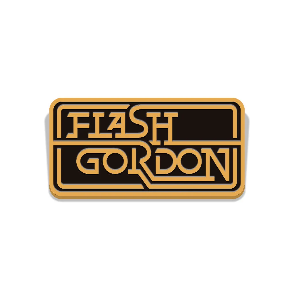 Flash Gordon "Target Earth" Enamel Pin Set