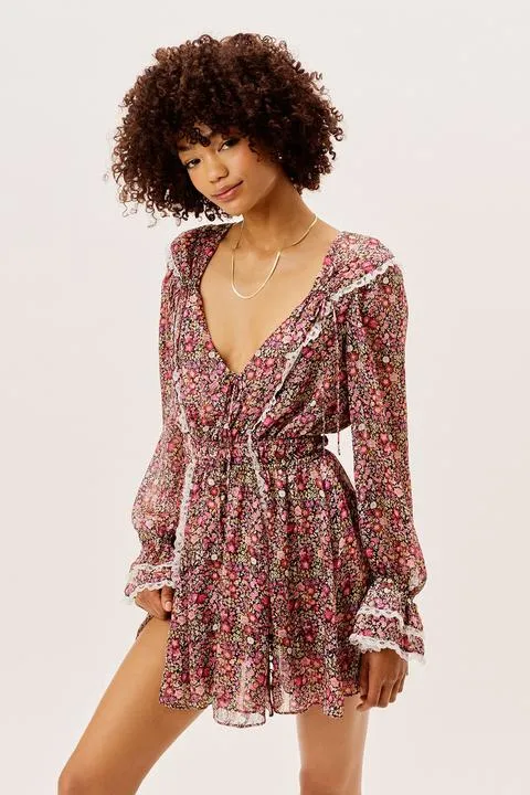 For Love and Lemons Grace Mini Dress