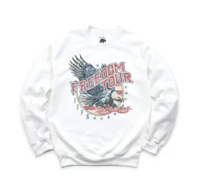 Freedom Tour Retro Adult Sweatshirts