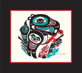 Going To The Potlatch - Open Edition Formline Art Print