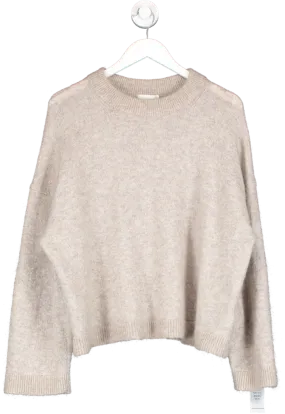 H&M Nude Wool-blend Jumper UK M