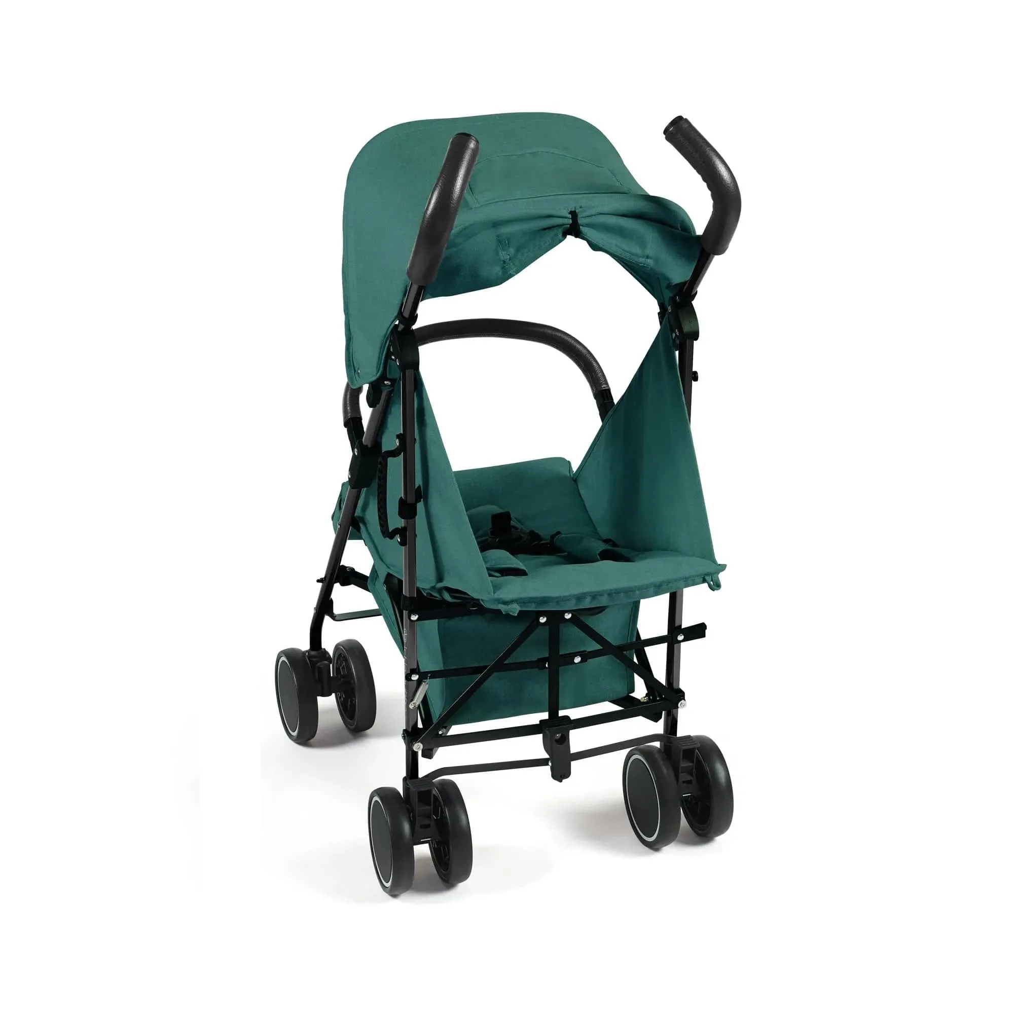 Ickle Bubba Discovery Stroller, Max Bundle - Matt Black / Teal / Black