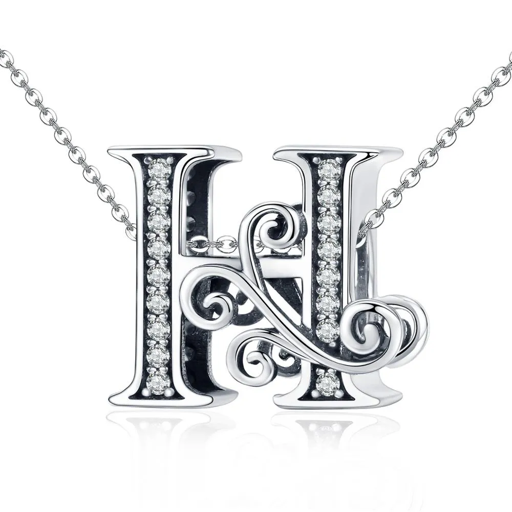 Letter H Initial Alphabet Charm