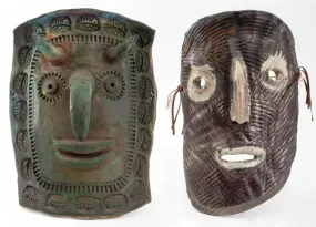 Louis Mendez Ceramic Masks, 2