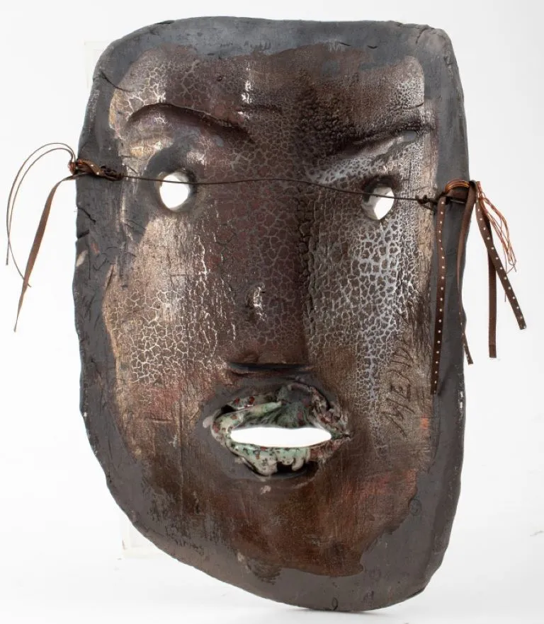 Louis Mendez Ceramic Masks, 2