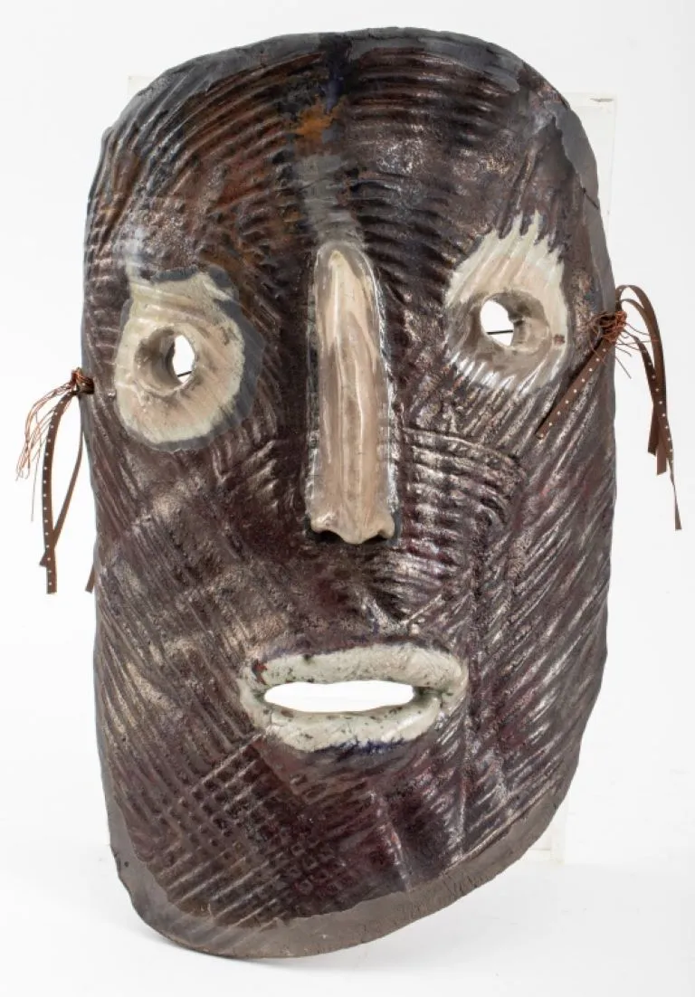 Louis Mendez Ceramic Masks, 2