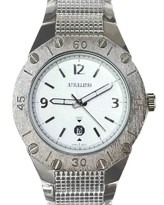 Men's Fashion Watch Titan White- Mens - Fashion - Accessories