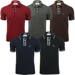 Mens Polo T-Shirt 'Earl' by Original Penguin Short Sleeved