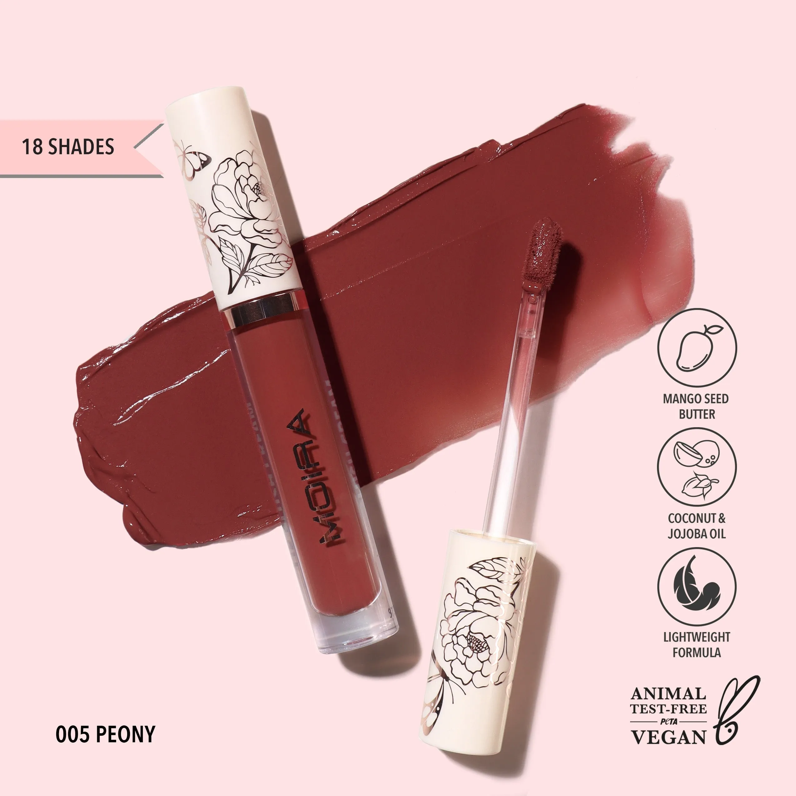 MOIRA Lip Plush Cream Labial en Crema