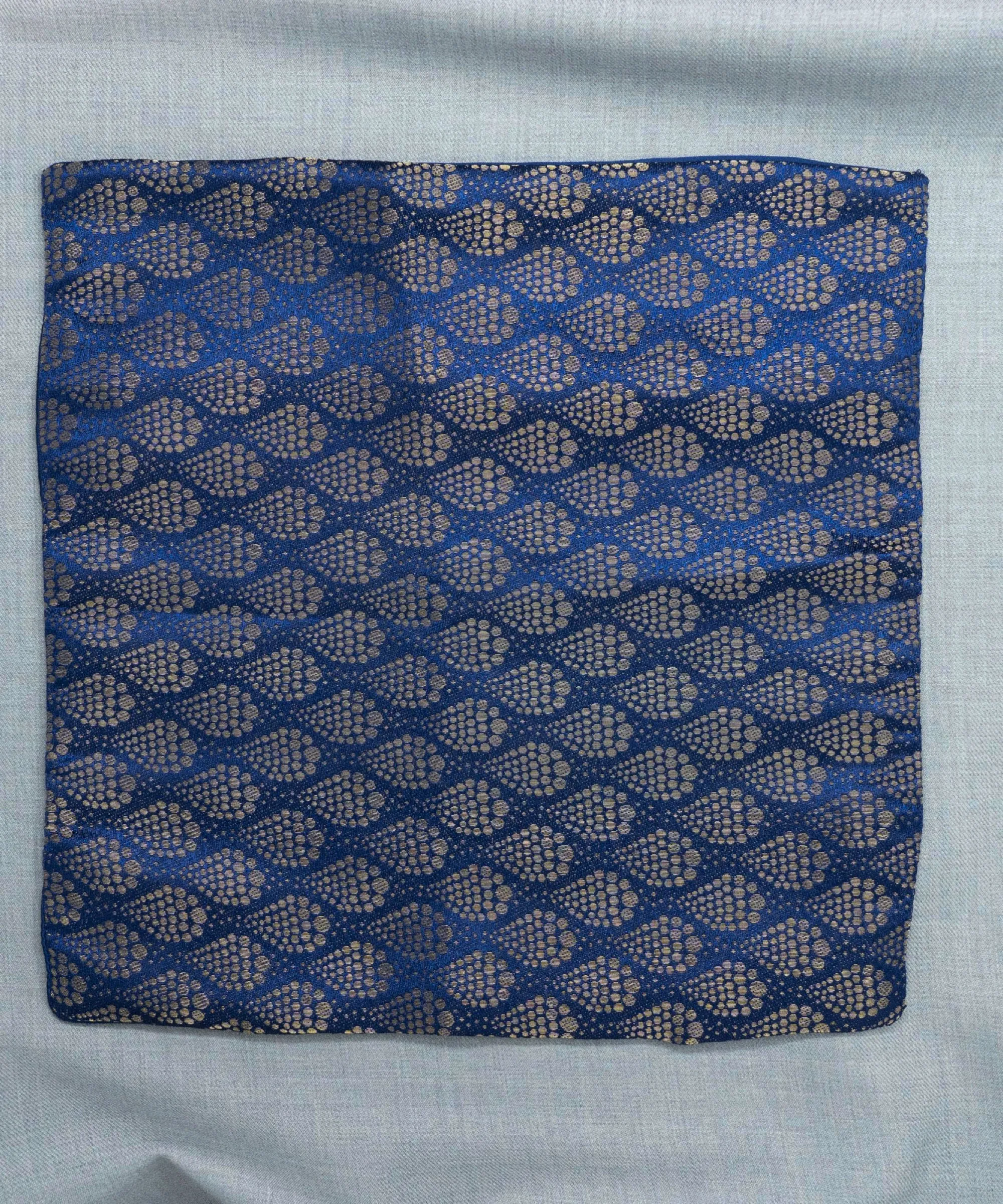 Old school Navy Blue Pocket Square