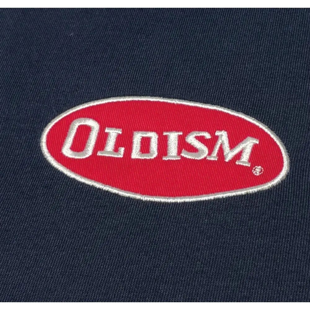 OLDISM OLD/SM ENTERPRISE PATCH TEE-NAVY