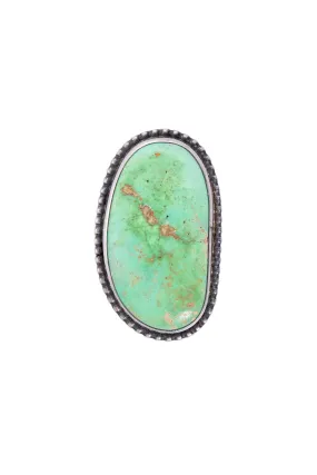 Ring, Turquoise, Single Stone, Hallmark, 695