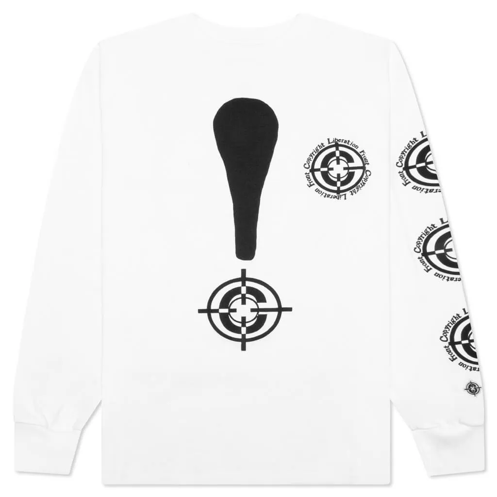 Target LS Tee - White