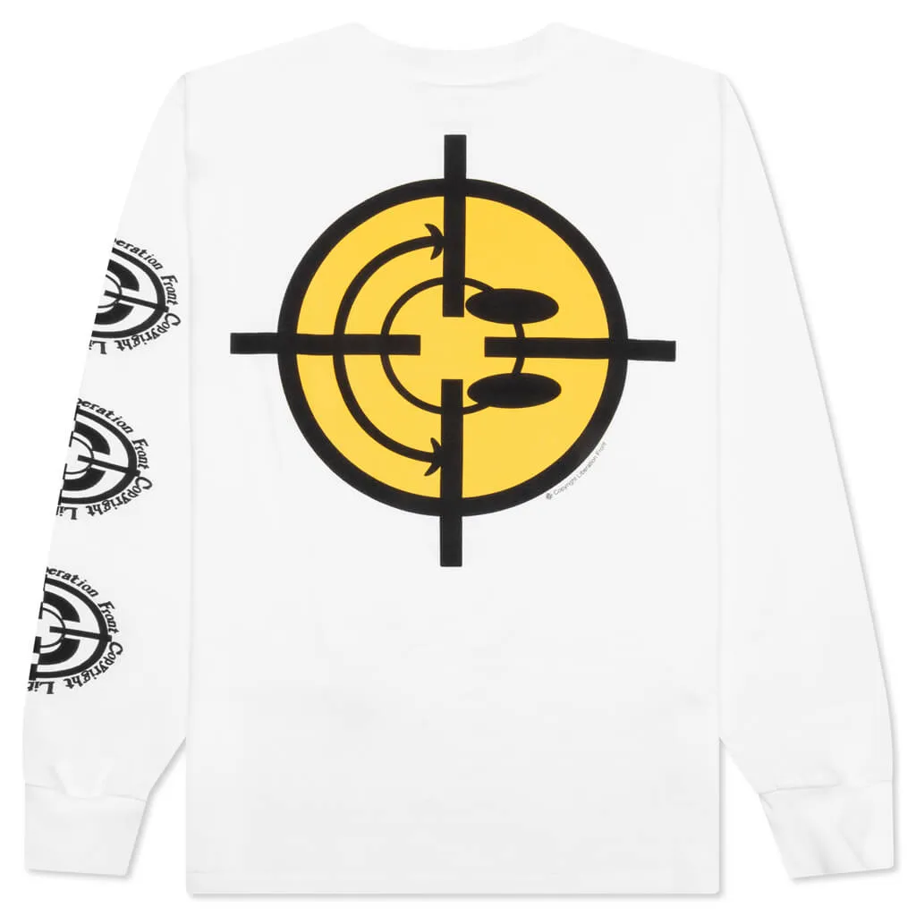 Target LS Tee - White