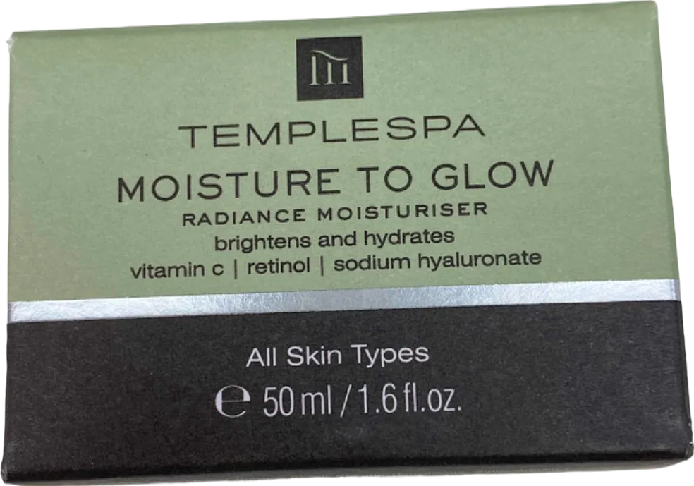 Templespa Moisture to Glow Radiance Moisturiser 50 ml