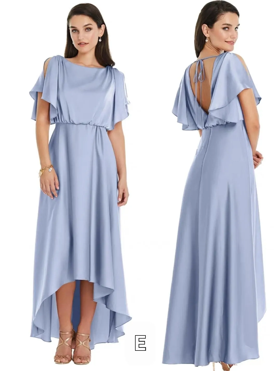 The Charlotte Satin Bridesmaid Series (Customisable)